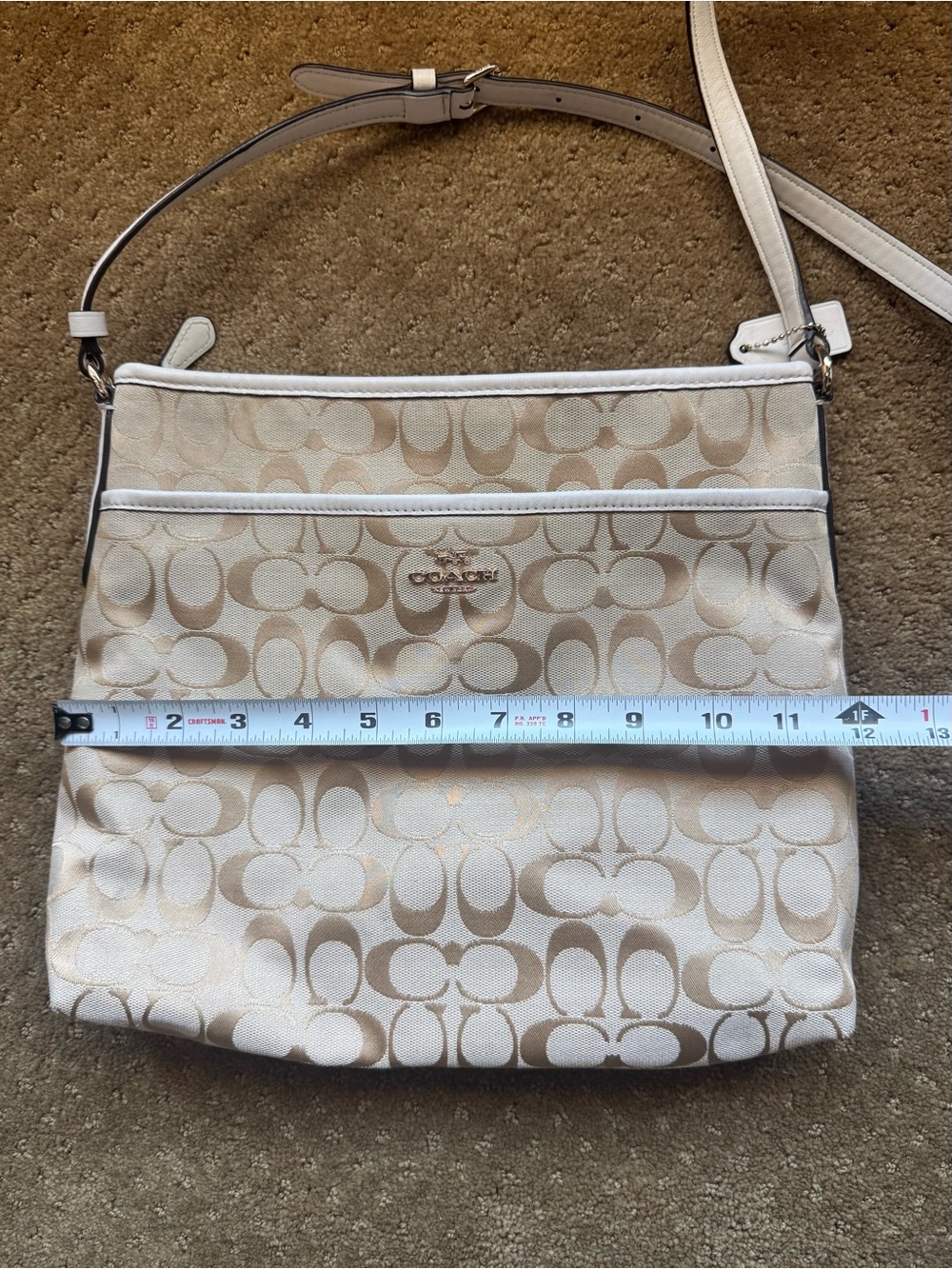 Coach Signature Bag and Corner Zip Wristlet - Picture 3 of 12